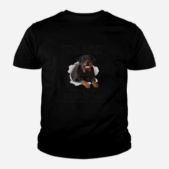 Rottweiler Ich Sage Es Dir Doch Ich Bin Kein Hund Kinder T-Shirt - Seseable