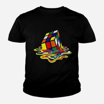 Rubic Rubix Rubik Magic Cube Awesome Graphic Kid T-Shirt - Seseable