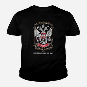 Russland Fußball-Weltmeisterschaft 2018 Kinder T-Shirt - Seseable