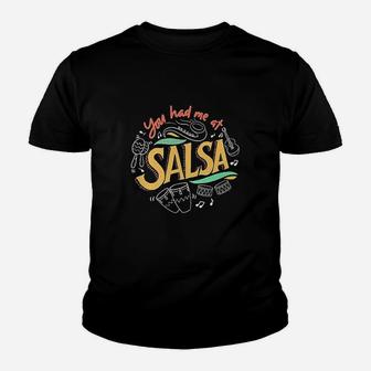 Salsa Dance Love Salsa Dance Dancer Gifts Kid T-Shirt - Seseable