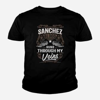 Sanchez I'm Not Superhero More Powerful I Am Sanchez Name Gifts T Shirt Kid T-Shirt - Seseable