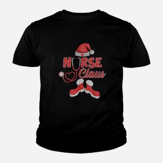 Santa Icu Elf Er Nurse Claus Squad Hat Christmas Kid T-Shirt - Seseable