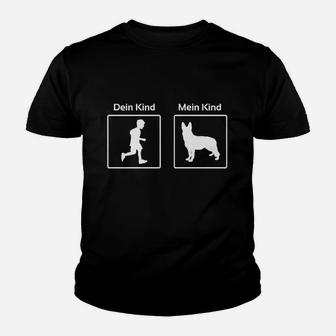 Schäferhund Mein Kind Nur Online Kinder T-Shirt - Seseable