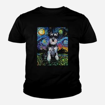 Schnauzer Dog Arts Kid T-Shirt - Seseable