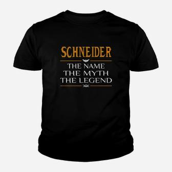 Schneider Legend Name Schneider Kid T-Shirt - Seseable