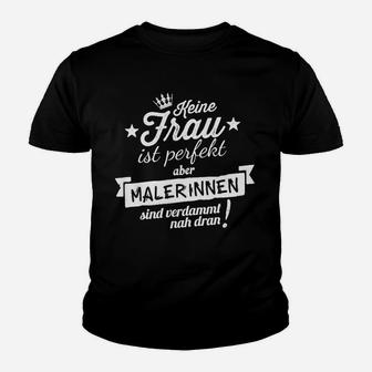 Schnelles Perfekte Malerin- Kinder T-Shirt - Seseable