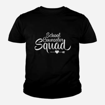 School Counselor Squad Back To School Pedantic Teacher Gift Kid T-Shirt - Seseable