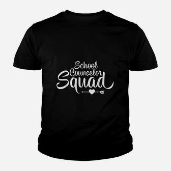 School Counselor Squad Back To School Pedantic Teacher Kid T-Shirt - Seseable