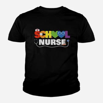 School Nurse Gift Registered Nurse Back To School Nursing Kid T-Shirt - Seseable