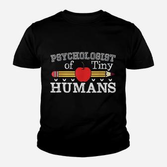 School Psychologist Of Tiny Humans School Psychology Team Kid T-Shirt - Seseable