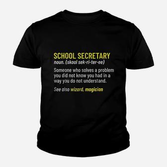 School Secretary Office Back To School Appreciation Kid T-Shirt - Seseable