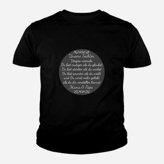 Schwarzes Kinder Tshirt Inspirierendes Zitat, Motivationsdesign - Seseable