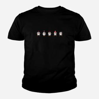 Schwarzes Kinder Tshirt mit Katzengesichter-Reihe, Lustiges Katzen Tee - Seseable