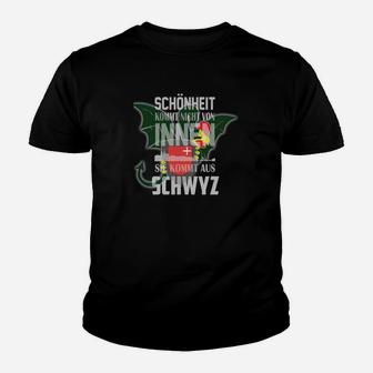 Schwyz Patriotisches Kinder Tshirt - Innere Schönheit und Stolz - Seseable