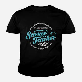 Science Teacher School Cool Inspirational Teacher Day Gift Kid T-Shirt - Seseable