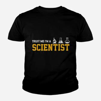 Scientist Gifts Trust Me I Am A Scientist Kid T-Shirt - Seseable
