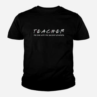 Second Grade Teacher Team Funny Elementary Teaching 2nd Crew Kid T-Shirt - Seseable