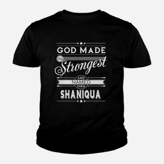 Shaniqua Shirt, Shaniqua Family Name, Shaniqua Funny Name Gifts T Shirt Kid T-Shirt - Seseable