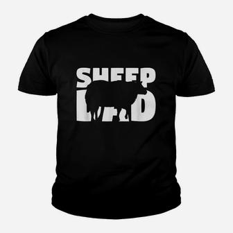 Sheep Dad Sheep Lover Kid T-Shirt - Seseable