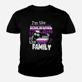 Sheep Of The Family Funny Pride Flag Lgbtq Kid T-Shirt - Seseable