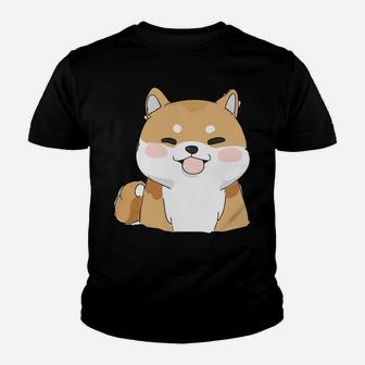 Shiba Inu Cute Japanese Cartoon Shiba Dog Kid T-Shirt - Seseable