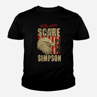 Simpson Shirt, Simpson Family Name, Simpson Funny Name Gifts T Shirt Kid T-Shirt - Seseable