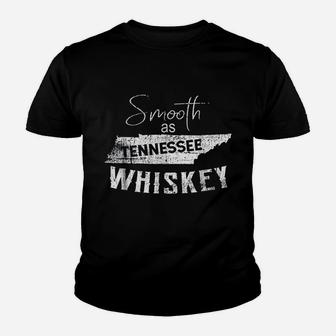 Smooth As Tennessee Home Whiskey State Vintage Kid T-Shirt - Seseable