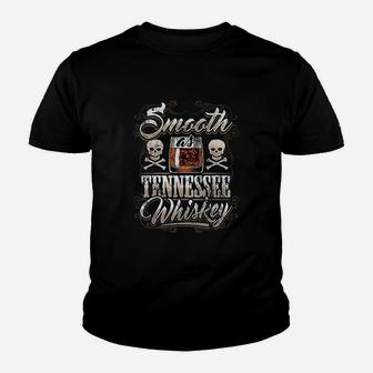 Smooth Tennessee Whiskey Funny Fathers Day Kid T-Shirt - Seseable