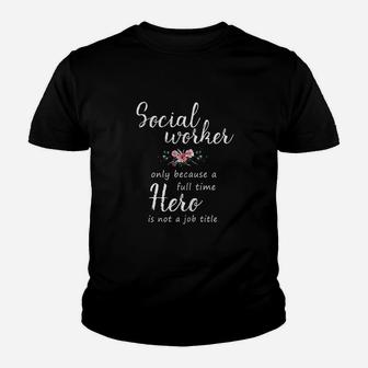 Social Worker For Women Social Work Month Gifts Kid T-Shirt - Seseable