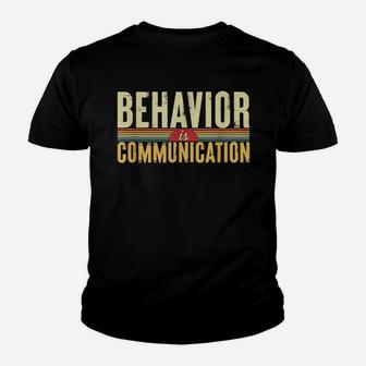 Sped Special Education Behavior Is Communication Vintage Kid T-Shirt - Seseable
