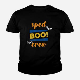 Sped Special Education Sped Boo Crew Kid T-Shirt - Seseable