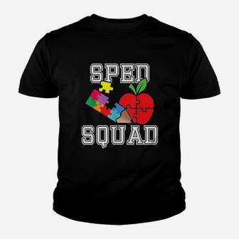 Sped Squad Special Education Teacher Gift Sped Squad Kid T-Shirt - Seseable