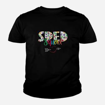Sped Squad Special Education Teacher Squad Special Ed Gifts Kid T-Shirt - Seseable