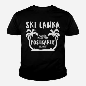 Sri Lanka Ich Auf Einer Postkarte Kinder T-Shirt - Seseable
