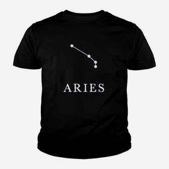 Star Sign Constellation Astrology Aries Zodiac Astronomy Kid T-Shirt - Seseable