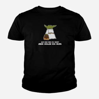 Star Wars Yoda Kinder Tshirt für Herren, Lustiger Bier-Spruch - Seseable