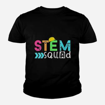 Stem Squad Science Technology Engineering Math Teacher Gift Kid T-Shirt - Seseable