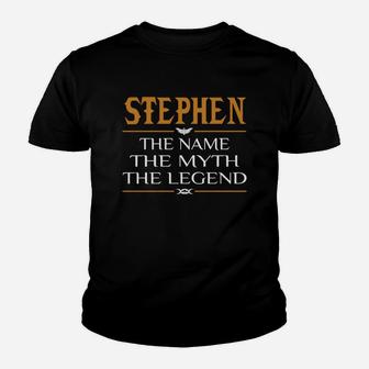 Stephen Legend Name Stephen - Kid T-Shirt - Seseable