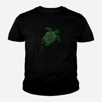 Stop Climate Change Sea Turtle Climate Change Kid T-Shirt - Seseable