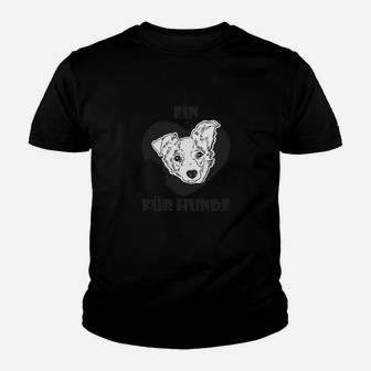 Streng Begrenzt  Ein Herz Für Hunde- Kinder T-Shirt - Seseable