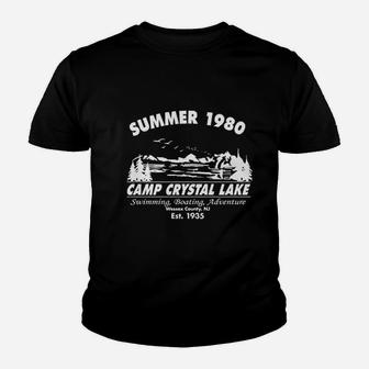 Summer 1980 Men Funny Graphic Camping Vintage Cool 80s Novelty Kid T-Shirt - Seseable