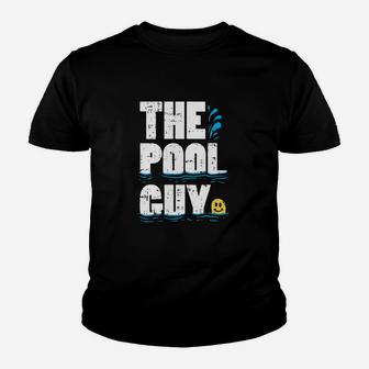 Summer Pool Guy Gifts Funny Swimming Pool Boy Kid T-Shirt - Seseable