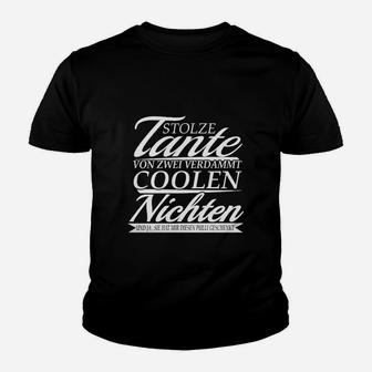 Tante Zwerier Koolen Nichten Kinder T-Shirt - Seseable