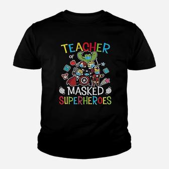 Teacher Of Masked Superheroes Kid T-Shirt - Seseable