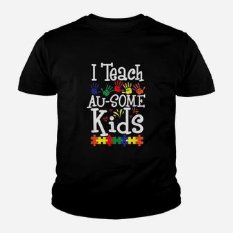 Teacher Puzzle Piece Students Kid T-Shirt - Seseable
