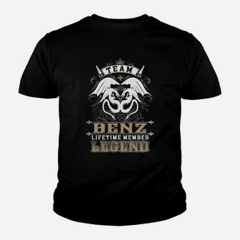 Team Benz Lifetime Member Legend -benz T Shirt Benz Hoodie Benz Family Benz Tee Benz Name Benz Lifestyle Benz Shirt Benz Names Kid T-Shirt - Seseable