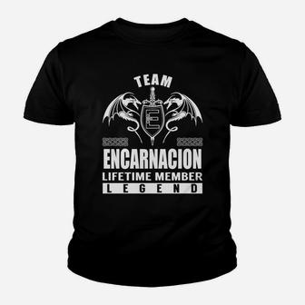 Team Encarnacion Lifetime Member Legend Name Tshirts Kid T-Shirt - Seseable