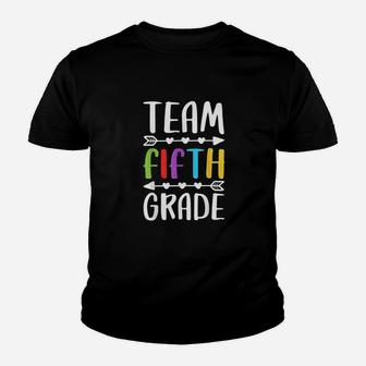 Team Fifth Grade 5th Grade Teacher Student Kid T-Shirt - Seseable