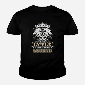 Team Lytle Lifetime Member Legend -lytle T Shirt Lytle Hoodie Lytle Family Lytle Tee Lytle Name Lytle Lifestyle Lytle Shirt Lytle Names Kid T-Shirt - Seseable