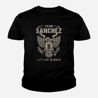 Team Sanchez Lifetime Member Name Shirts Kid T-Shirt - Seseable